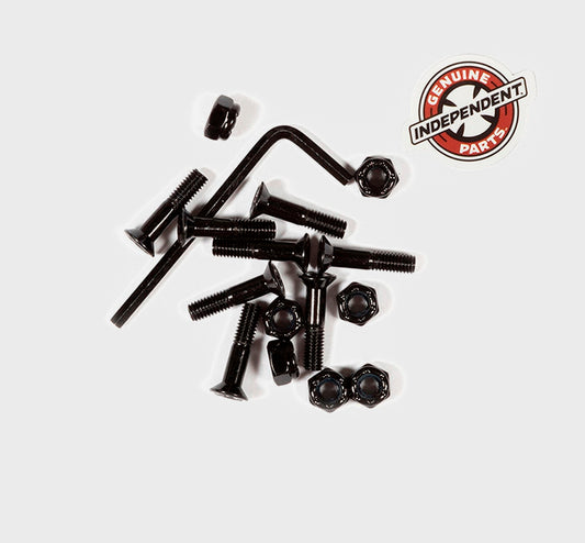 TORNILLOS INDEPENDENT ALLEN HARDWARE BLACK 1"