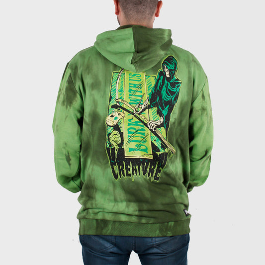 Buzo Creature Batik Print Hombre verde