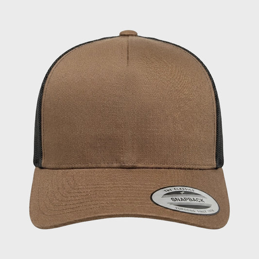 Gorra Flexfit Yp Trucker Marron Oscuro unisex