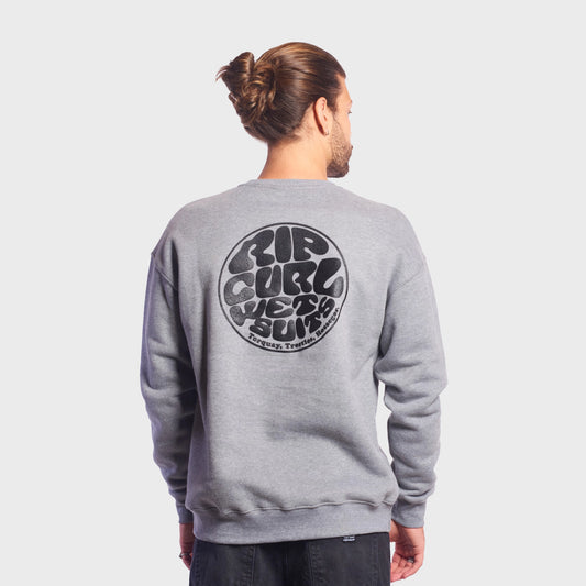 BUZO RIP CURL CREW WETTIE GREY