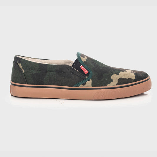 PANCHAS REEF MAUI SLIP ON CAMO GUM
