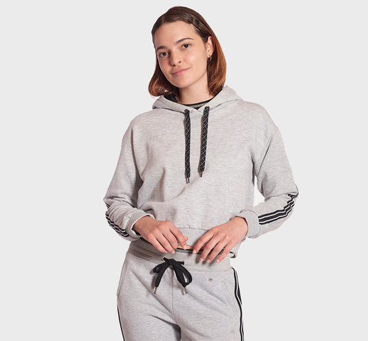 BUZO ISABEL LA CATOLICA CROP SPY GREY