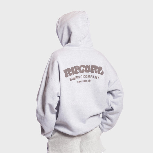 Buzo Rip Curl Hood Over Puff Gris Mujer