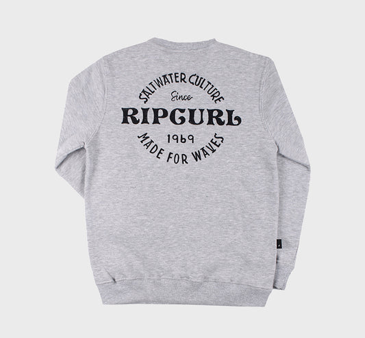 BUZO RIP CURL SALTWATER CULTURE GREY