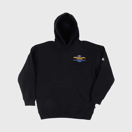 Buzo Rip Curl Hood Bells Negro Hombre Algodón con Capucha kids