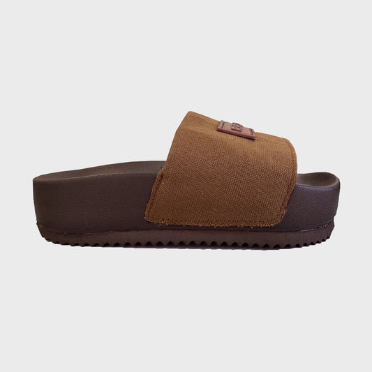 Ojotas Rip Curl Slide Platform Premium Marron
