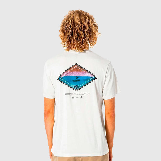 REMERA RIP CURL REGULAR CLASSIC SPECIAL SIZE WHITE