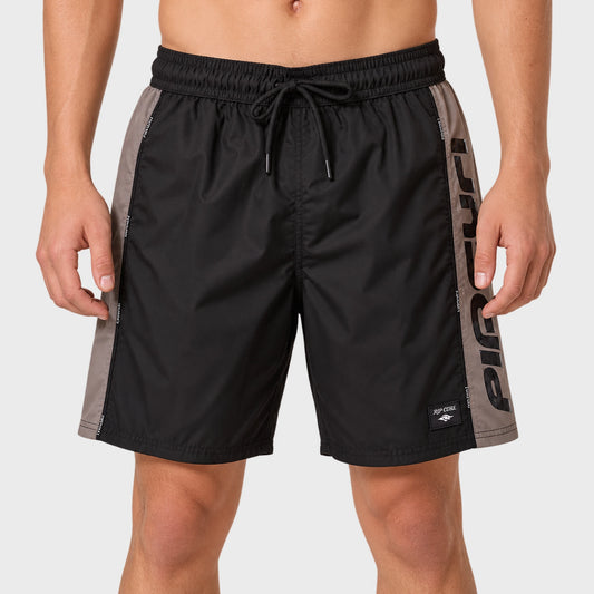 Short De Agua Rip Curl Sideways 16 Negro Oliva