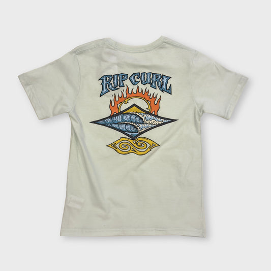 REMERA RIP CURL RLX PRINT LIGHT GREEN OE