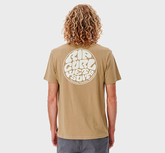 REMERA RIP CURL REGULAR WETTIE BROWN JD
