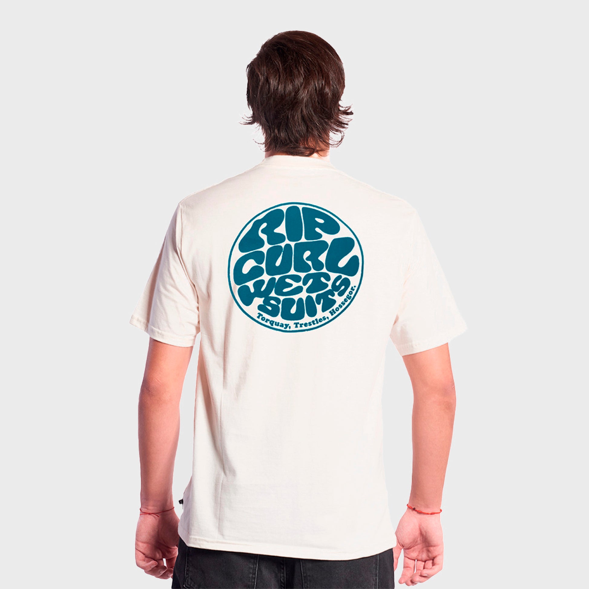 REMERA RIP CURL ICONS OF SURF WHITE - Cross the line
