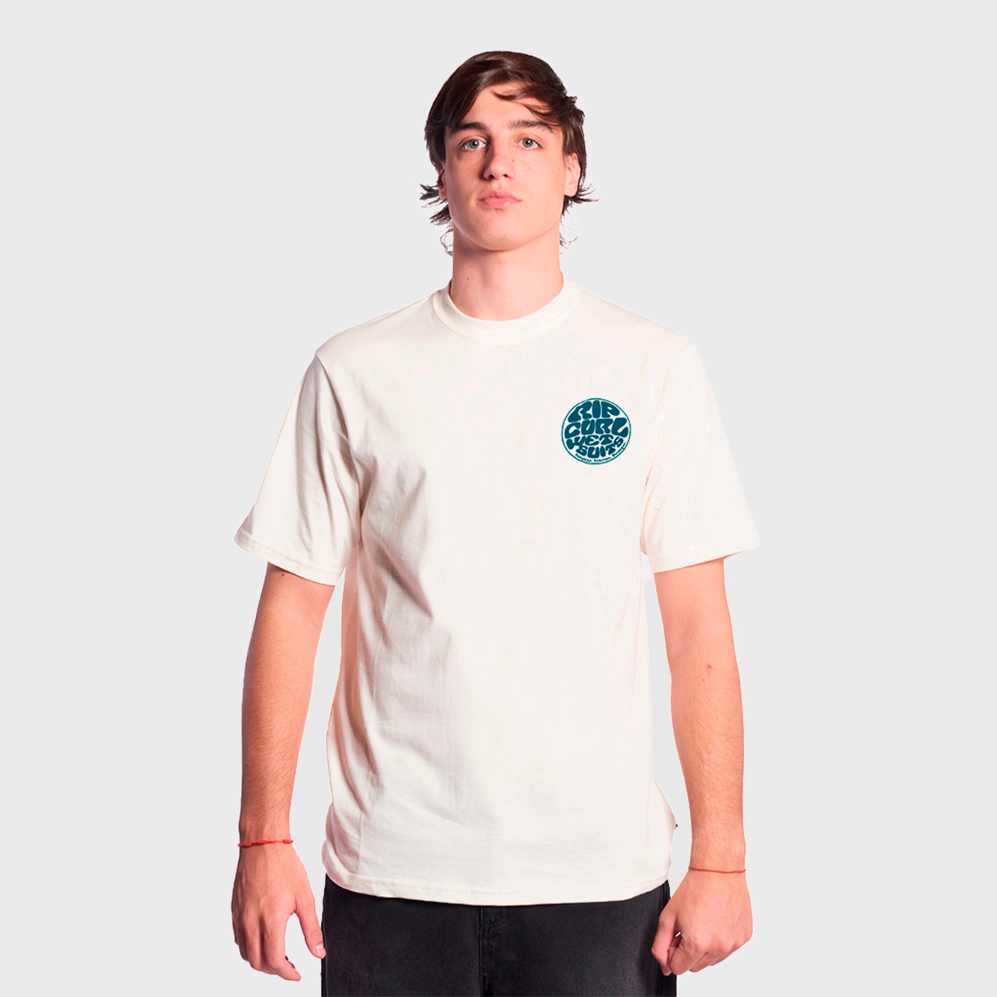 REMERA RIP CURL ICONS OF SURF WHITE - Cross the line