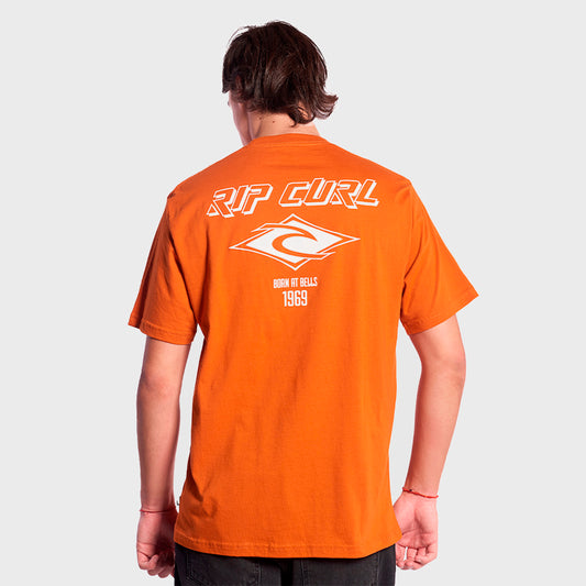 REMERA RIP CURL FADE OUT ORANGE N9