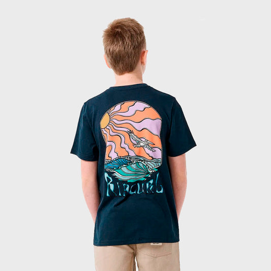 REMERA RIP CURL RAYZED HAZED KB