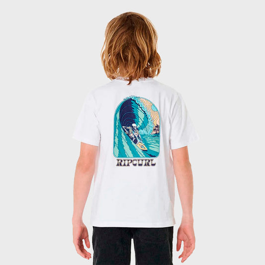 REMERA RIP CURL SHRED TILL DEAD KI