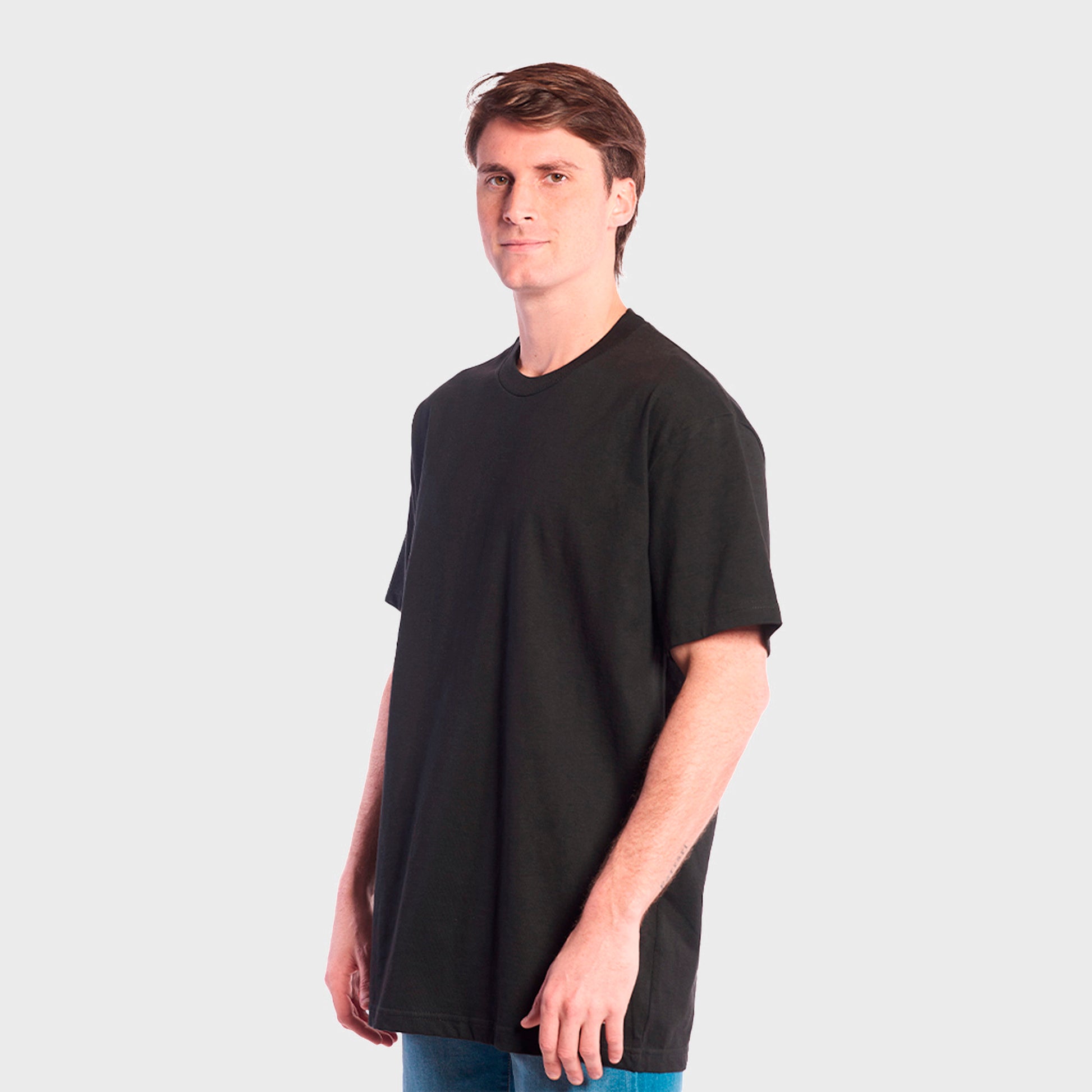 REMERA VOLCOM RELAX OVER PLAIN BLACK - Cross the line