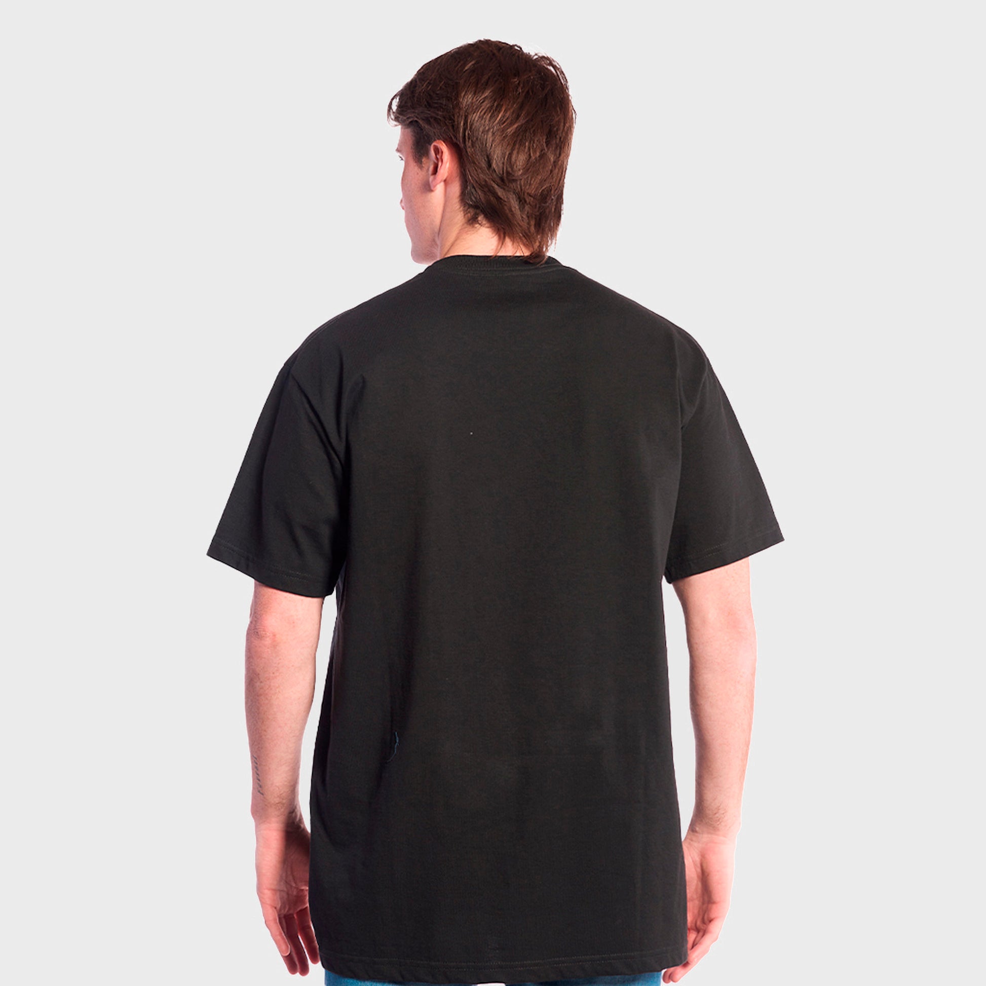 REMERA VOLCOM RELAX OVER PLAIN BLACK - Cross the line