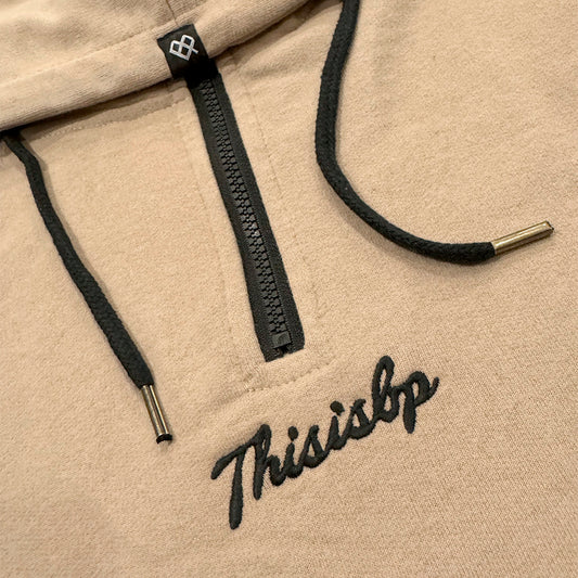 Buzo Tibp Joint Hombre beige negro