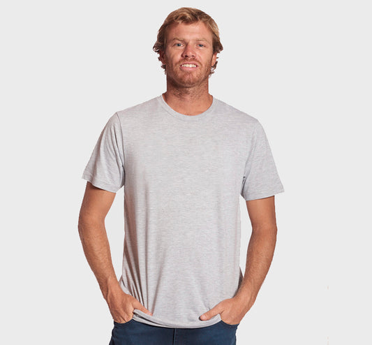 REMERA RIP CURL REGULAR BASIC PLAIN GREY