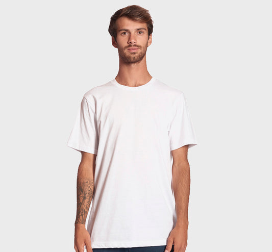 REMERA RIP CURL REGULAR BASIC PLAIN WHITE