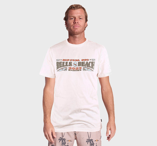 REMERA RIP CURL REGULAR BELLS WHITE J1