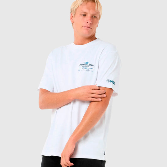 REMERA RIP CURL RELAX BELLS WHITE NC