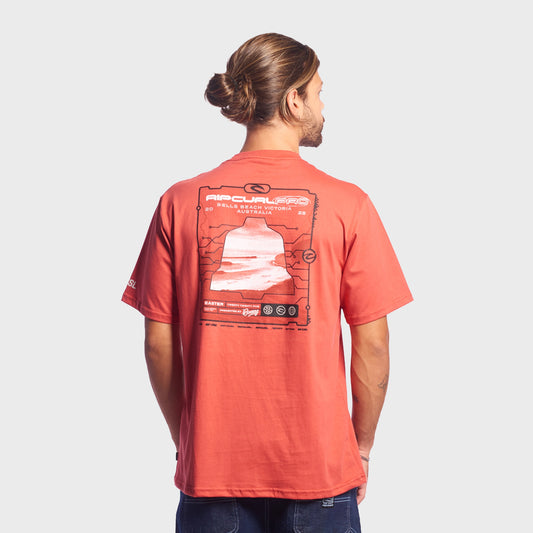 REMERA RIP CURL RELAX BELLS RED