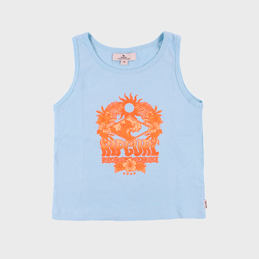 MUSCULOSA RIP CURL SUN RIBB LIGHT BLUE - Cross the line