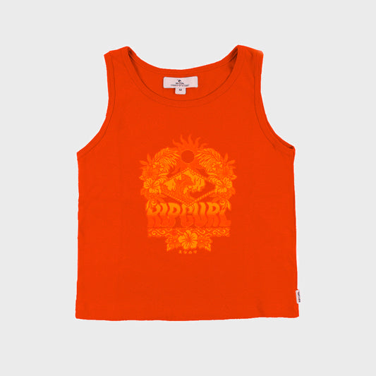 MUSCULOSA RIP CURL SUN RIBB ORANGE - Cross the line