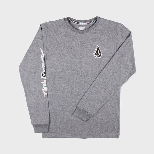CAMISETA VOLCOM SEND MODE TECH GREY KIDS J5