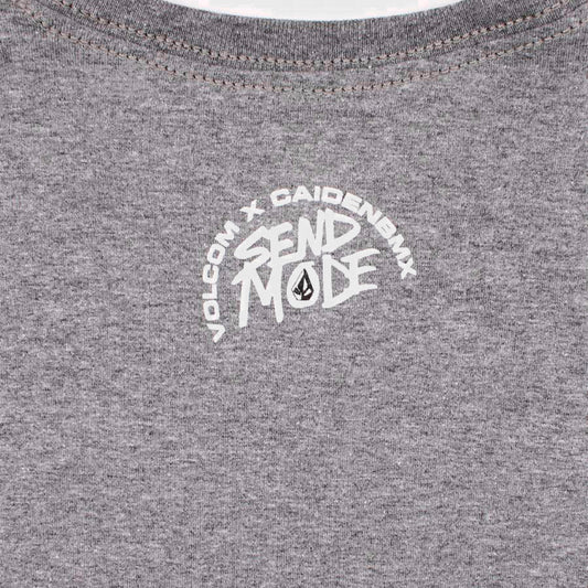CAMISETA VOLCOM SEND MODE TECH GREY KIDS J5