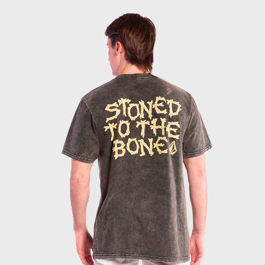 REMERA VOLCOM RELAX SMOKE PRINT GREY