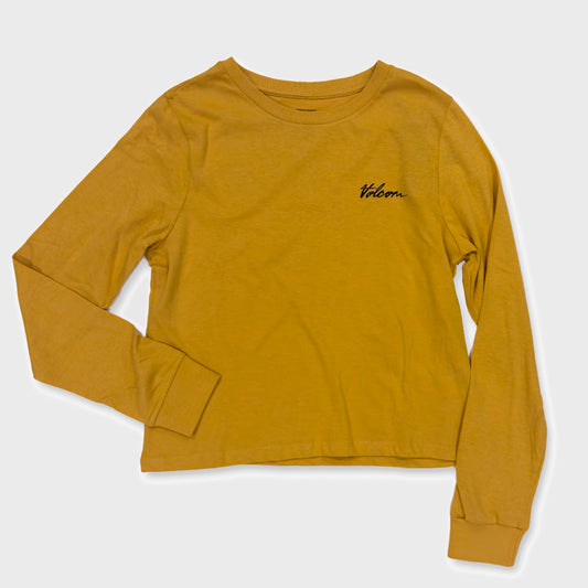 CAMISETA VOLCOM SOLID YELLOW