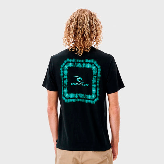 REMERA RIP CURL REGULAR ICON MEDINA BLACK IA 3539
