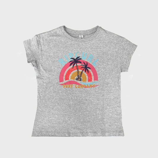 REMERA RIP CURL SUNNY PARADISE GREY I1