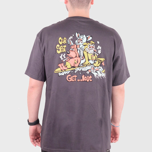 REMERA LOST RELAX PRINT WAVE J5