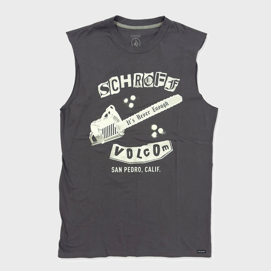 MUSCULOSA VOLCOM SCHROFT BLACK - Cross the line