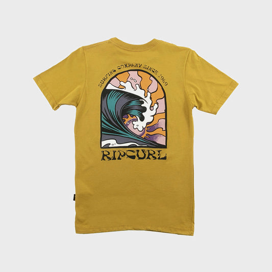 REMERA RIP CURL YELLOW HD KIDS 3738