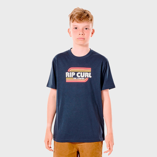 REMERA RIP CURL BLUE HE KIDS 3738
