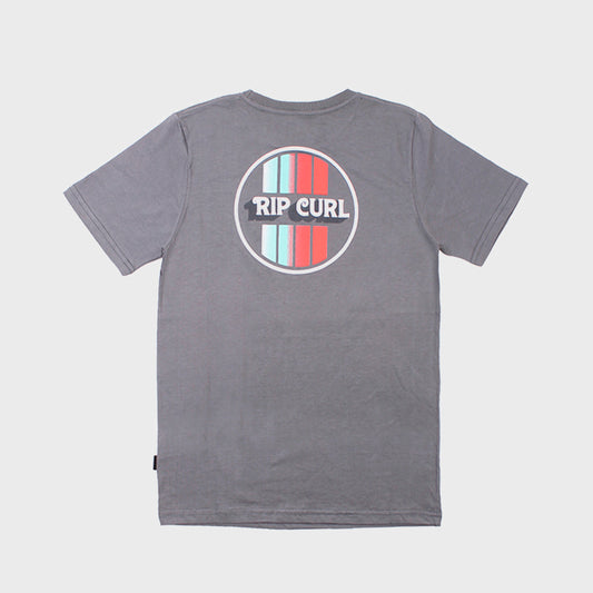 REMERA RIP CURL SURF REVIVAL GREY II KIDS 3738