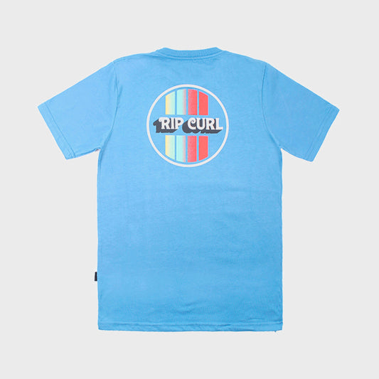 REMERA RIP CURL SURF REVIVAL LIGHT BLUE IJ KIDS 3738