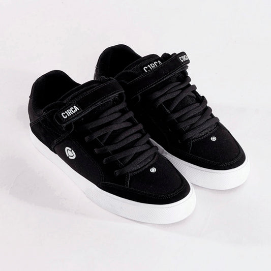 Circa Zapatillas 205 Vulc Canvas Unisex Negro/Blanco Urbano/Skate