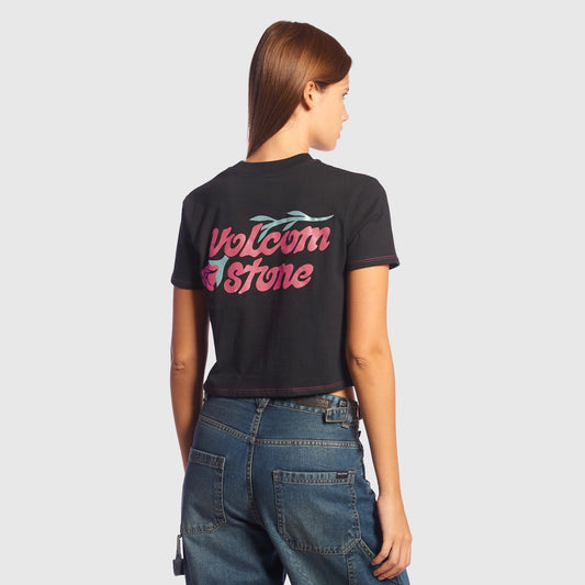 REMERA VOLCOM POCKET DIAL CROP
