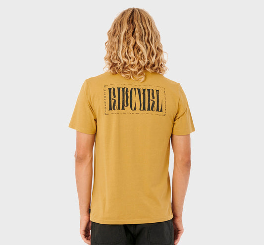 REMERA RIP CURL REGULAR UNITY YELLOW JD