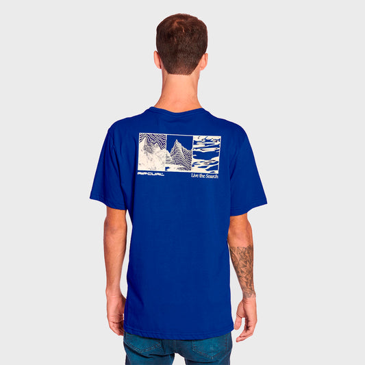 REMERA RIP CURL NEW CLASSIC BLUE