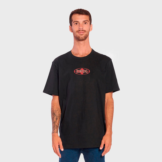 REMERA RIP CURL RELAX NEW CLASSIC BLACK