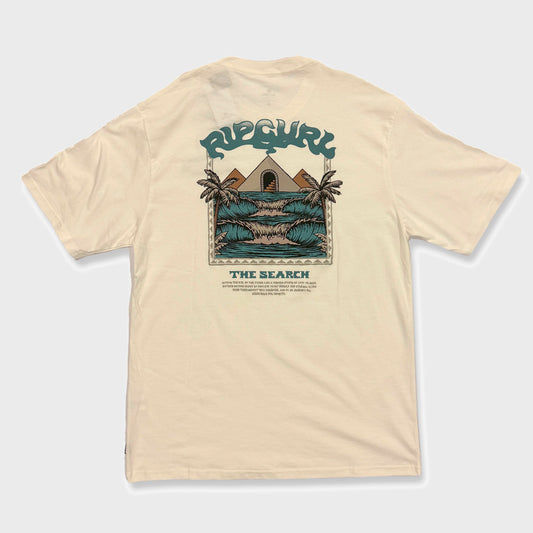 REMERA RIP CURL RELAX OASIS WHITE