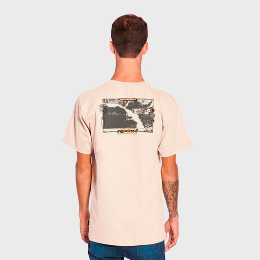 REMERA RIP CURL RELAX NEW WORLD OCEAN TECH WHITE