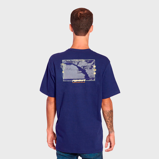 REMERA RIP CURL RELAX NEW WORLD OCEAN TECH BLUE