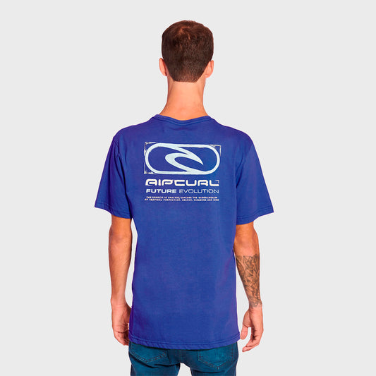 REMERA RIP CURL RELAX FUTURE EVOLUTION BLUE